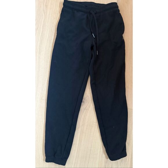 Cuts Men's Drawstring Divine Fleece Jogger Sweatpants Black Small - Picture 3 of 6